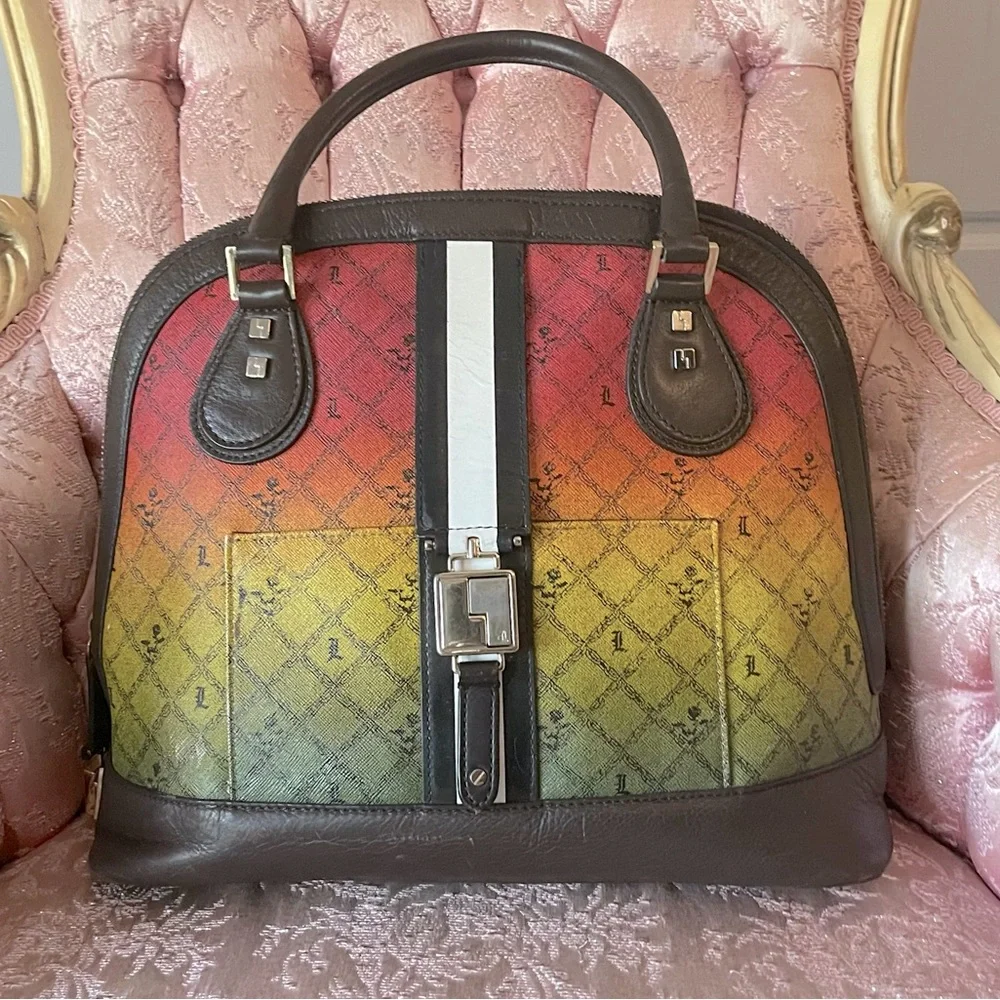 πππ Vintage L.A.M.B. Rasta Montego Bowler by Gwen Stefani - Picture 1 of 16